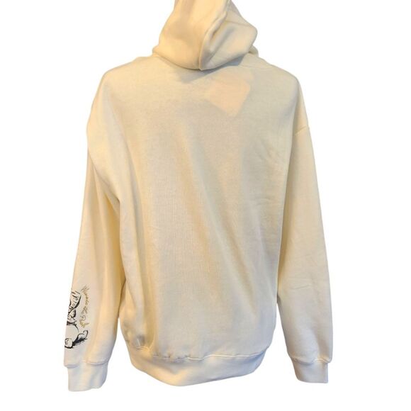 DISNEY Hoodie Sweatshirt Christopher Robin Pooh And Friends Cream Women'… - Picture 3 of 12